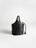 Hadiqa Bloom Lychee Leather Bucket Bag
