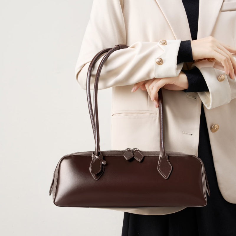 Shari Pulse Baguette Shoulder Bag