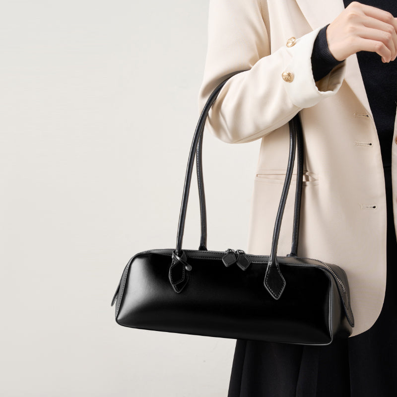 Shari Pulse Baguette Shoulder Bag