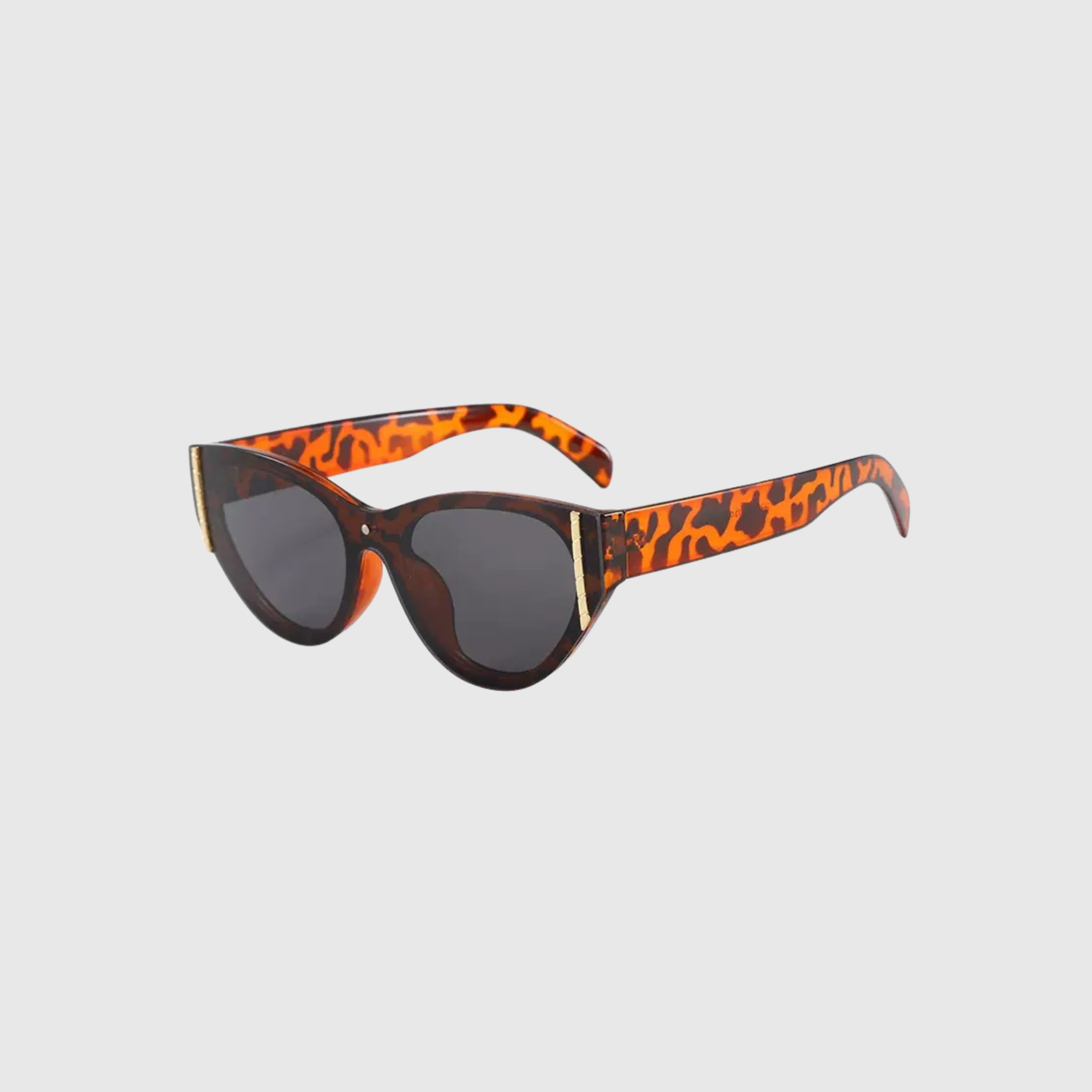 Lail Contour Gilded Edge Cat-Eye Sunglasses