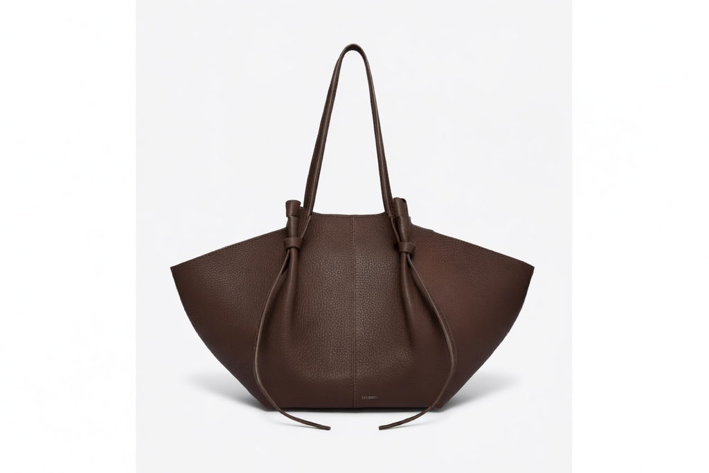 Hadiqa Bloom Neutral Wide Tote Bag