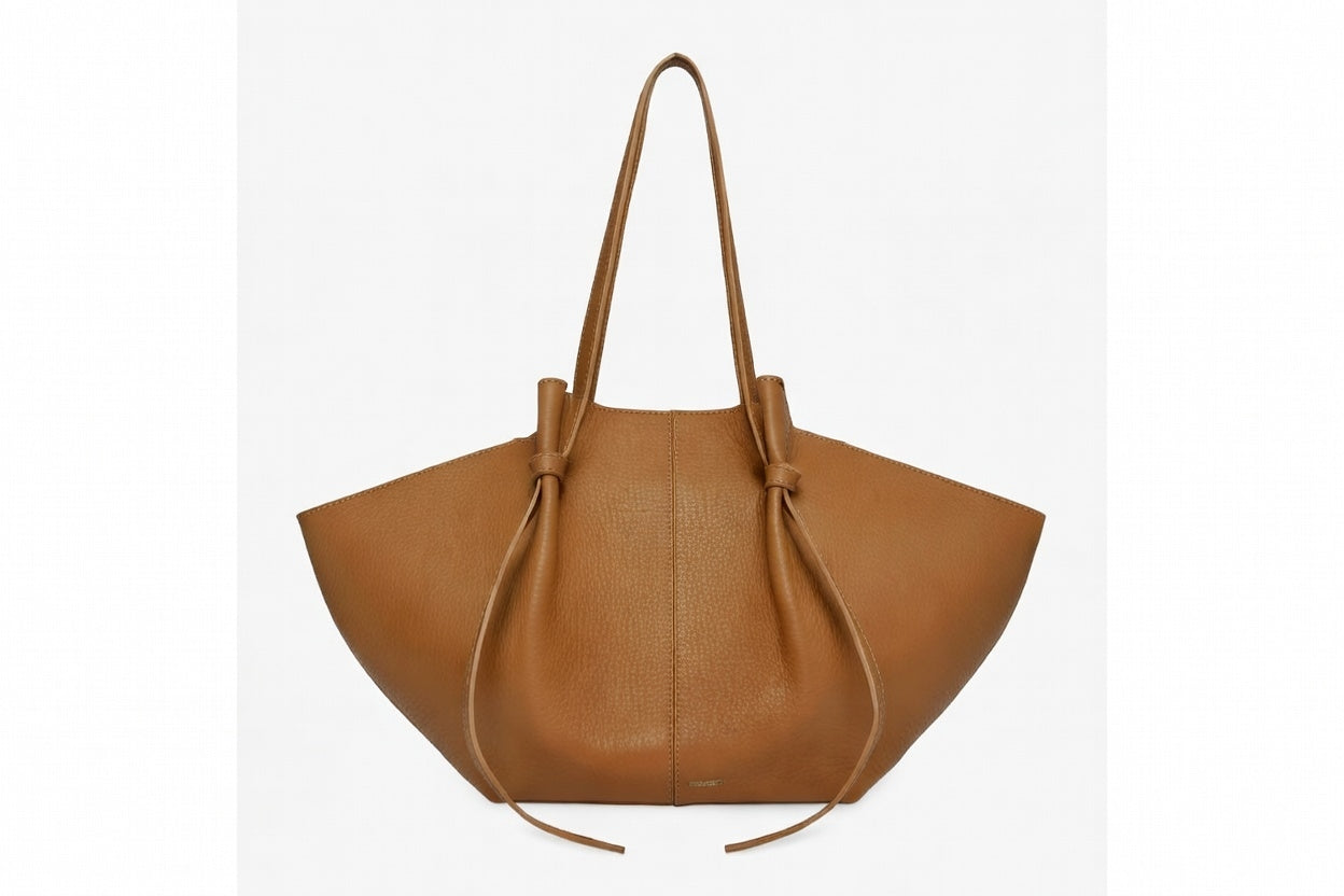 Hadiqa Bloom Neutral Wide Tote Bag