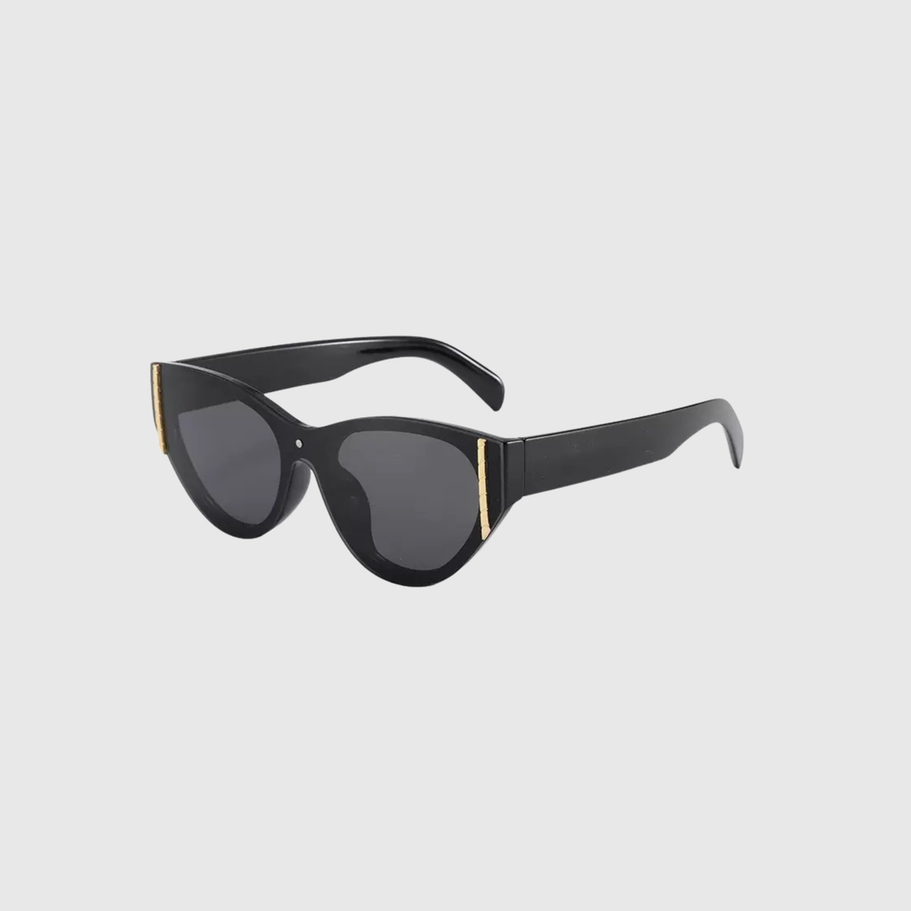 Lail Contour Gilded Edge Cat-Eye Sunglasses