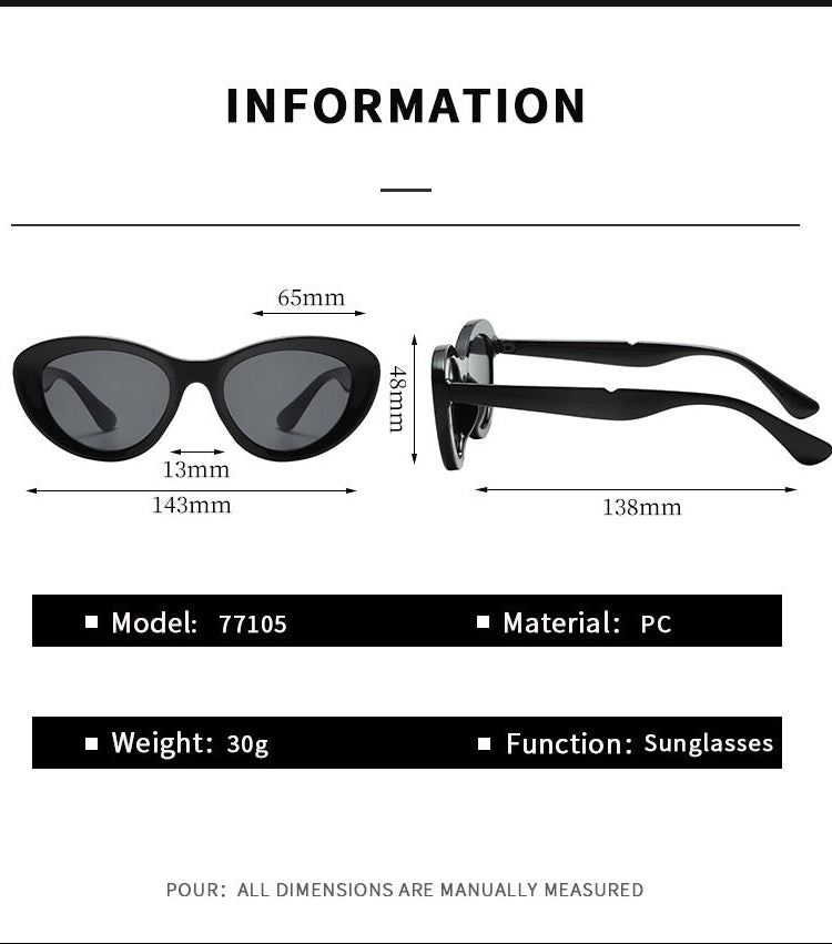 Lail Contour Elegant Rounded Cat-Eye