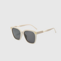 Lail Contour Wavy Temple Sunglasses