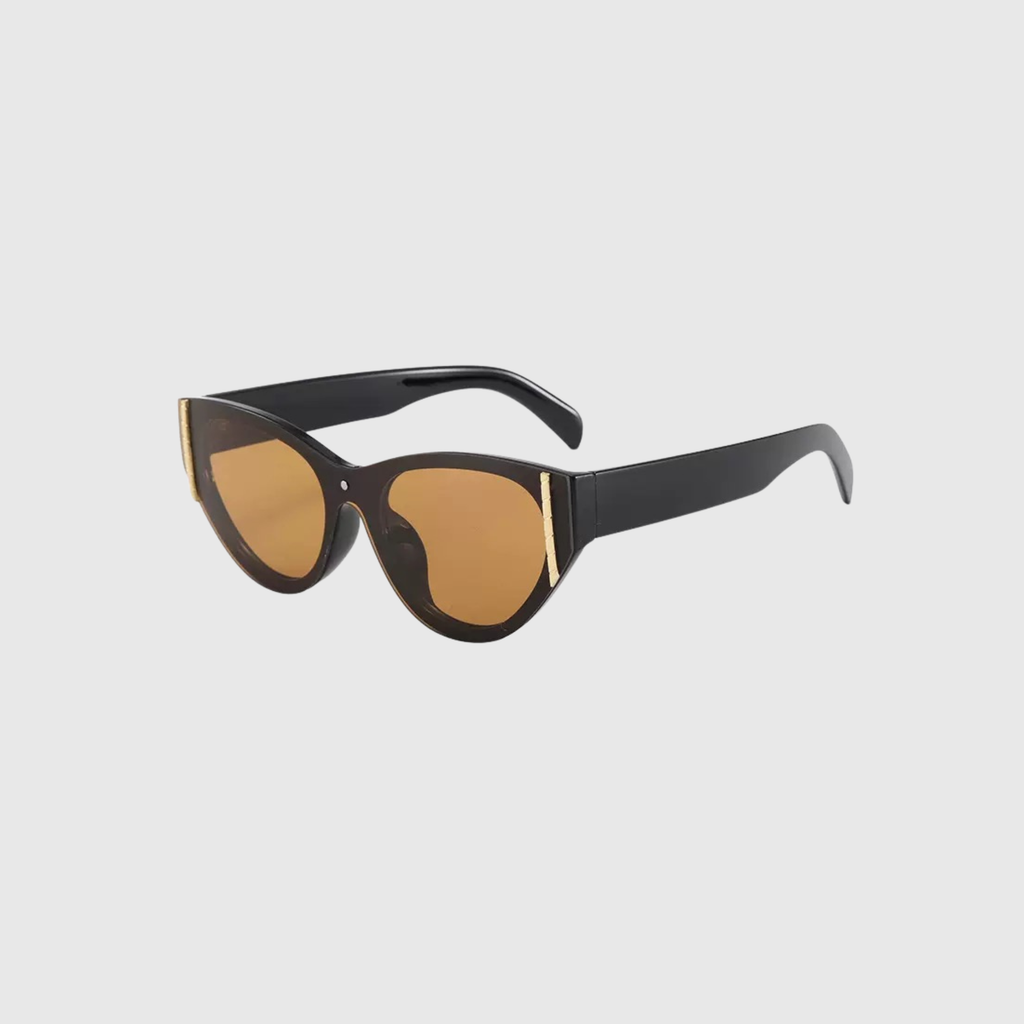 Lail Contour Gilded Edge Cat-Eye Sunglasses