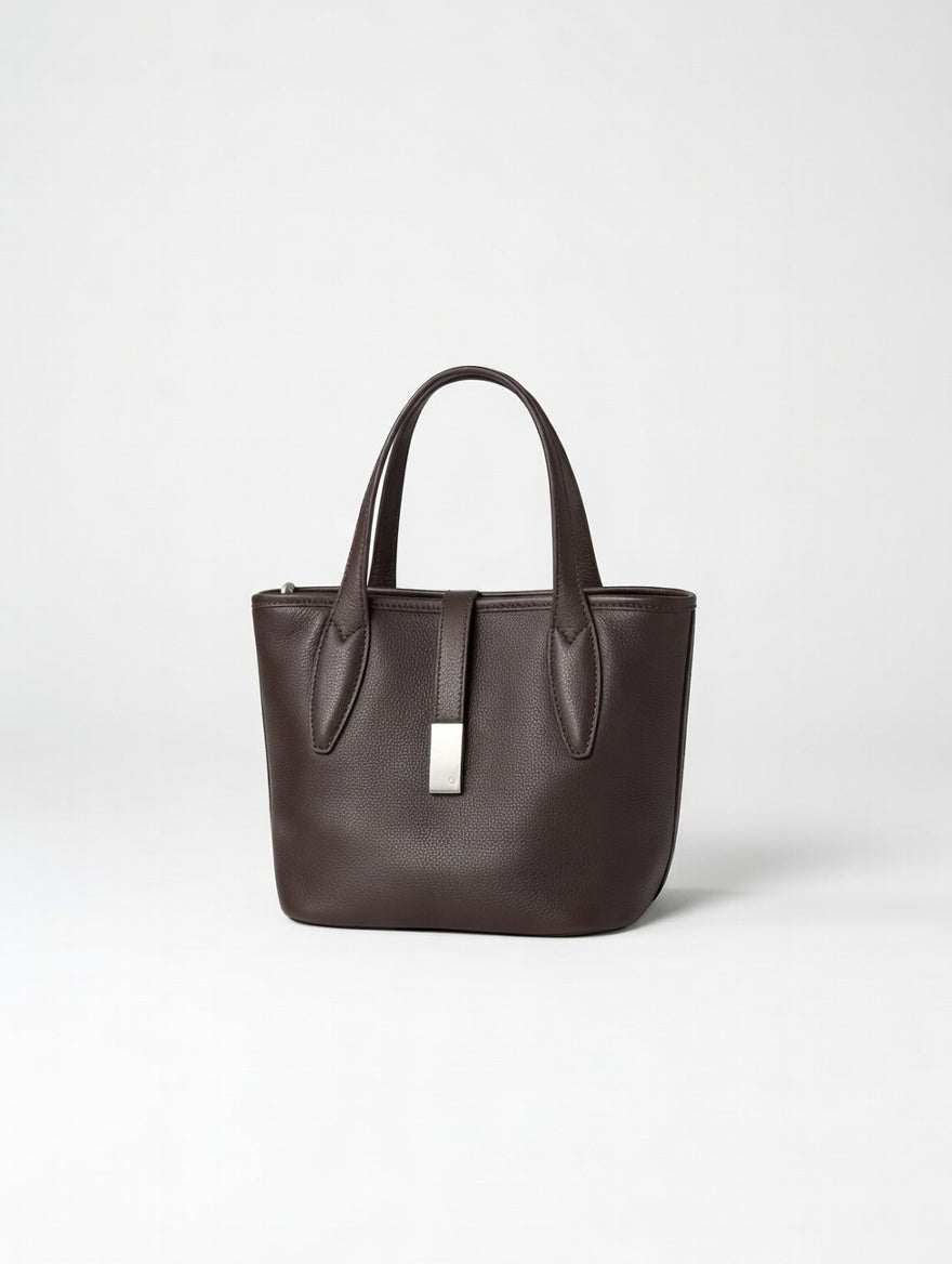 Rimal Echo Metal Lock Oversized Tote Bag