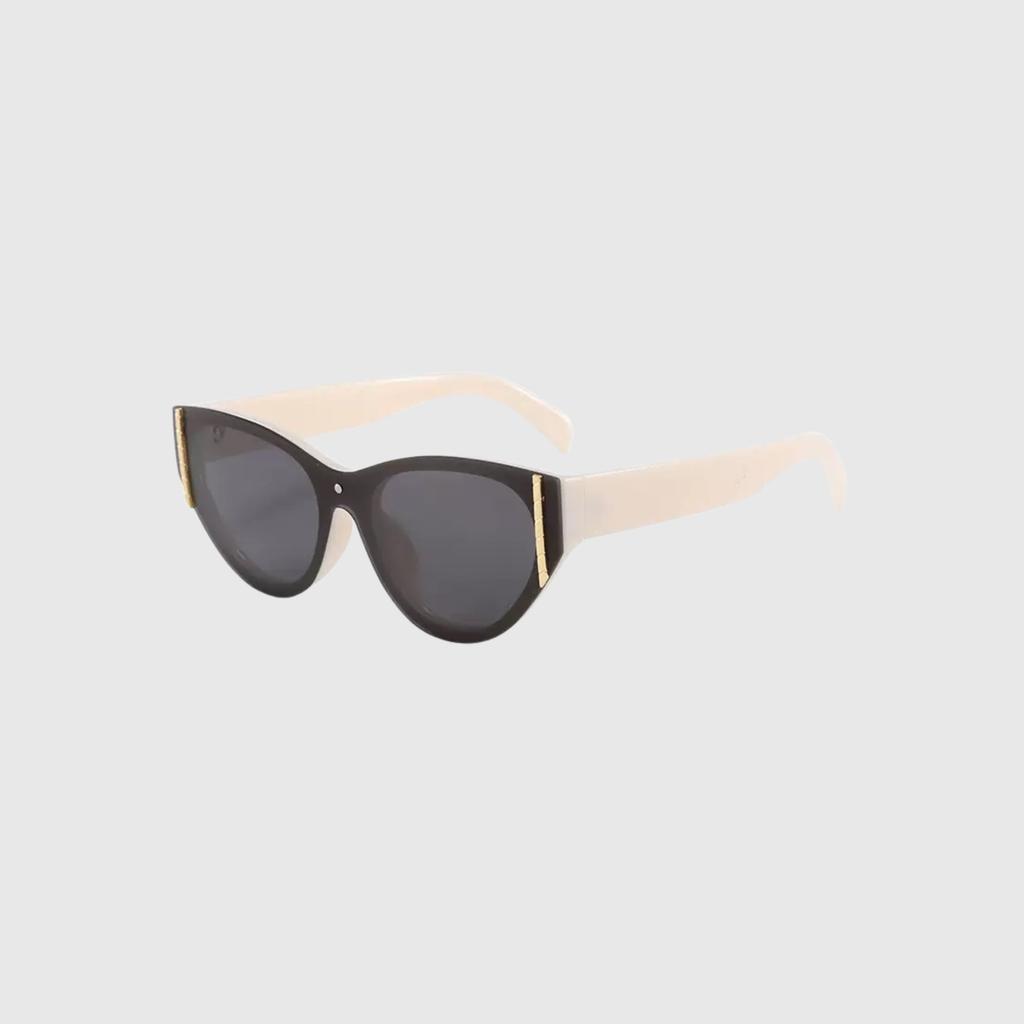 Lail Contour Gilded Edge Cat-Eye Sunglasses