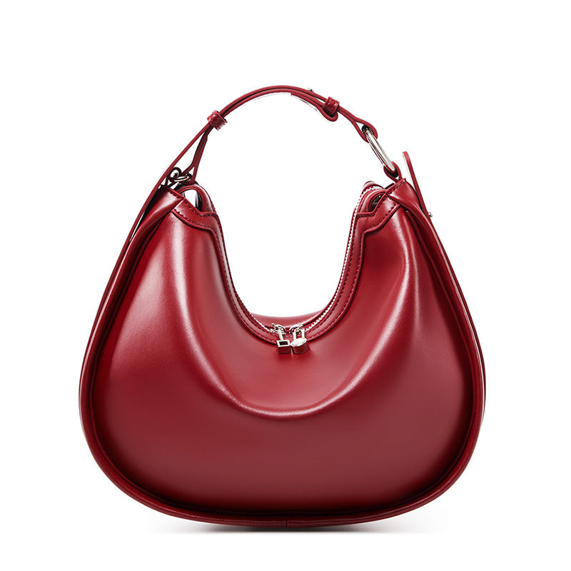 Hadiqa Bloom Crescent Moon Bucket Bag