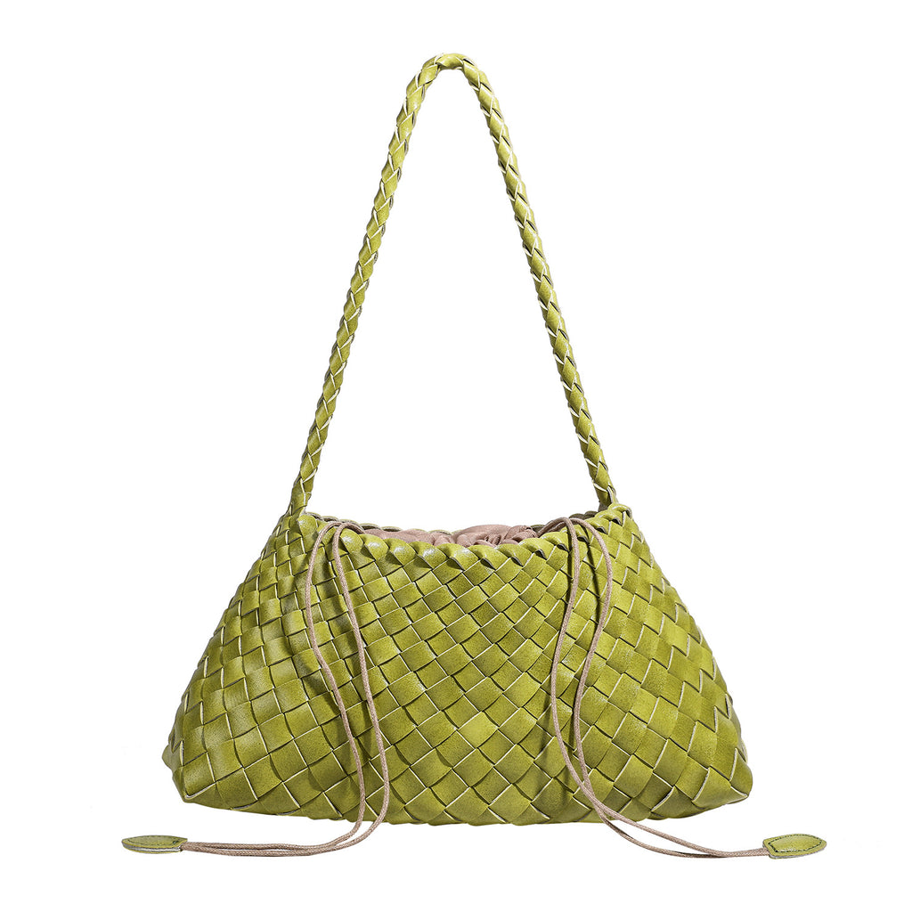 Hadiqa Bloom Woven Dumpling Shoulder Bag