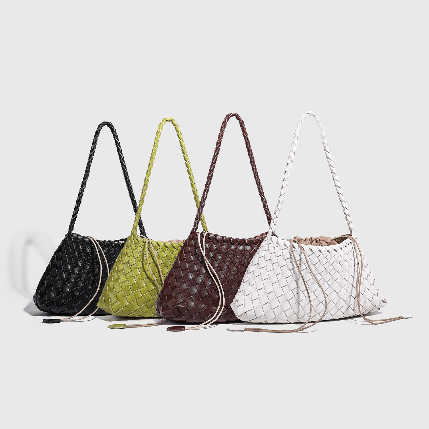 Hadiqa Bloom Woven Dumpling Shoulder Bag