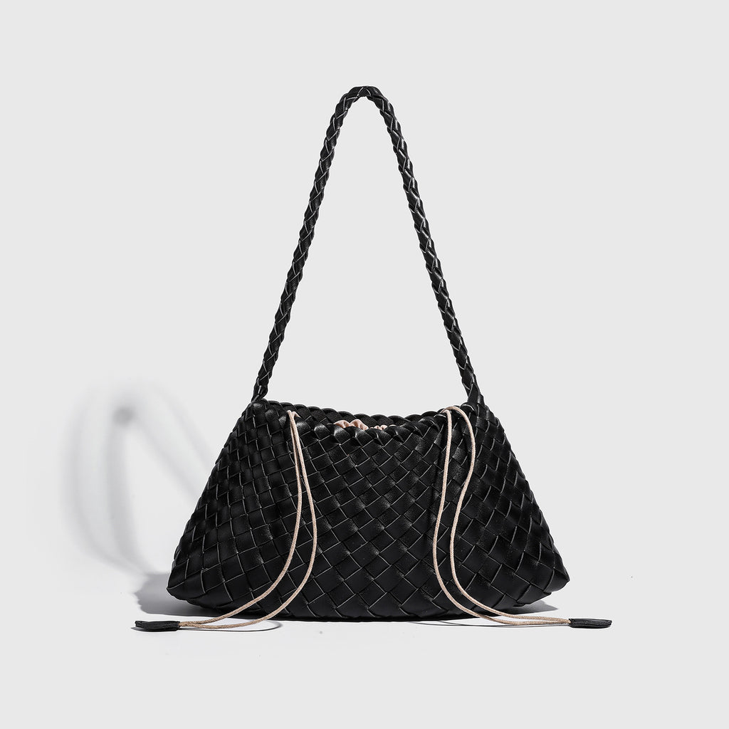 Hadiqa Bloom Woven Dumpling Shoulder Bag
