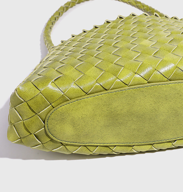 Hadiqa Bloom Woven Dumpling Shoulder Bag